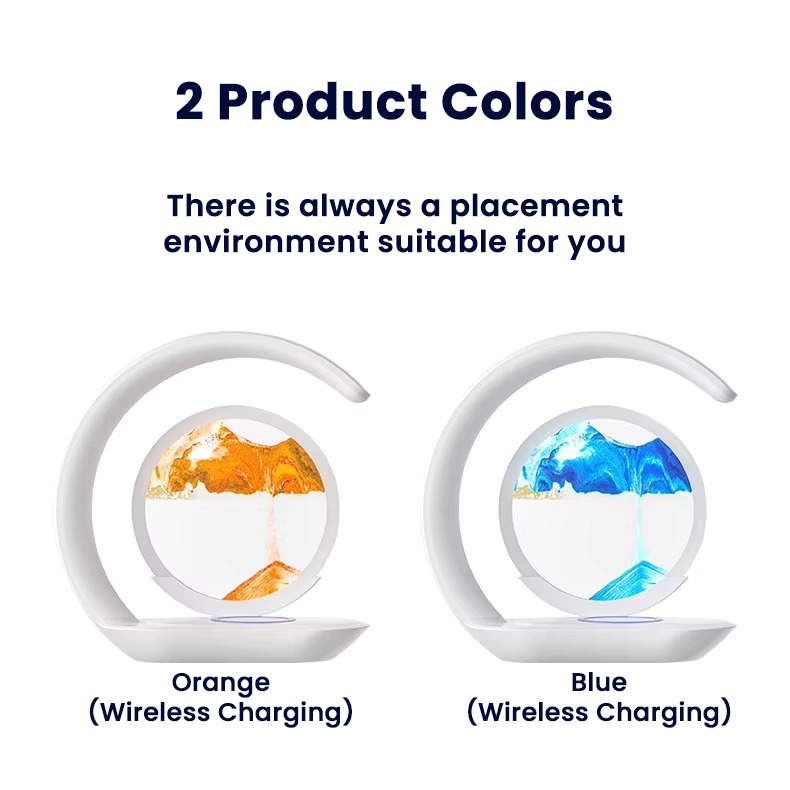 Quicksand Wireless Charging Desk Lamp