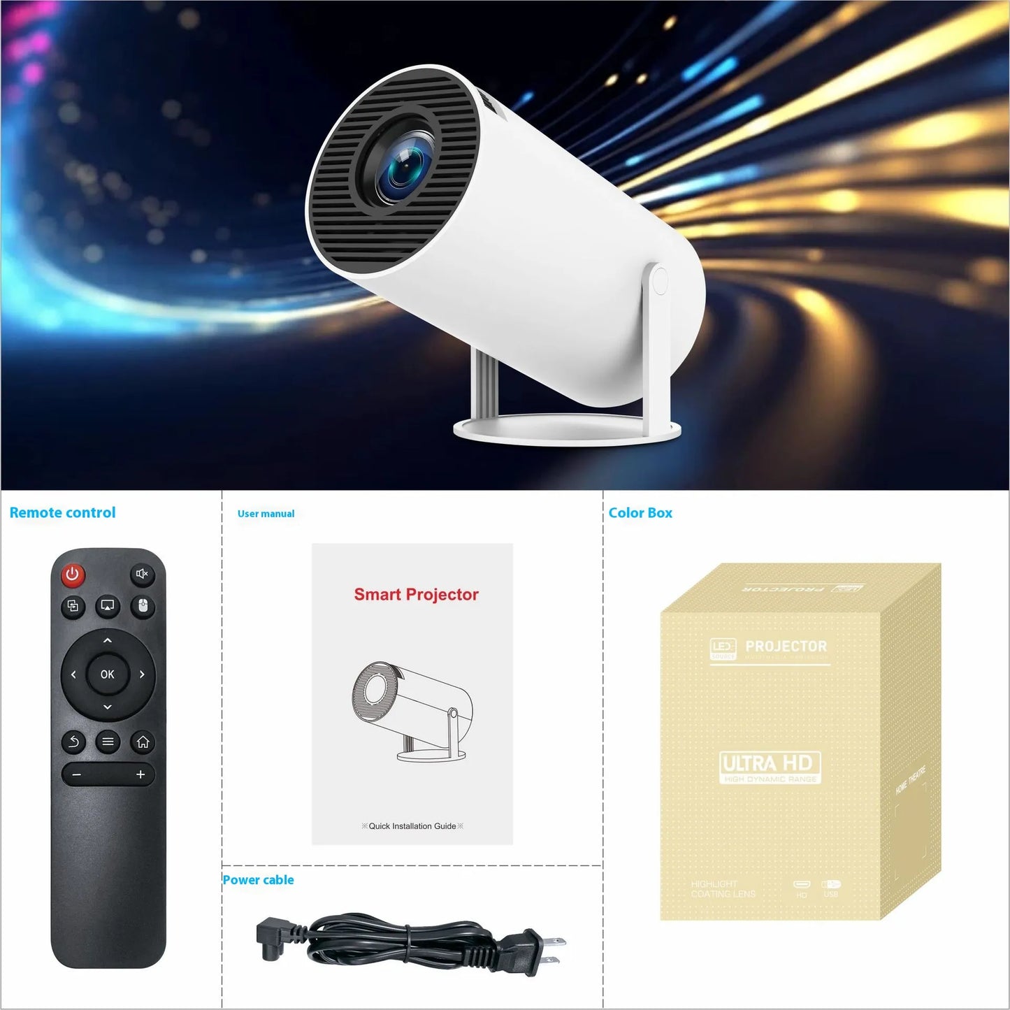 Multifunctional Smart Portable Projector