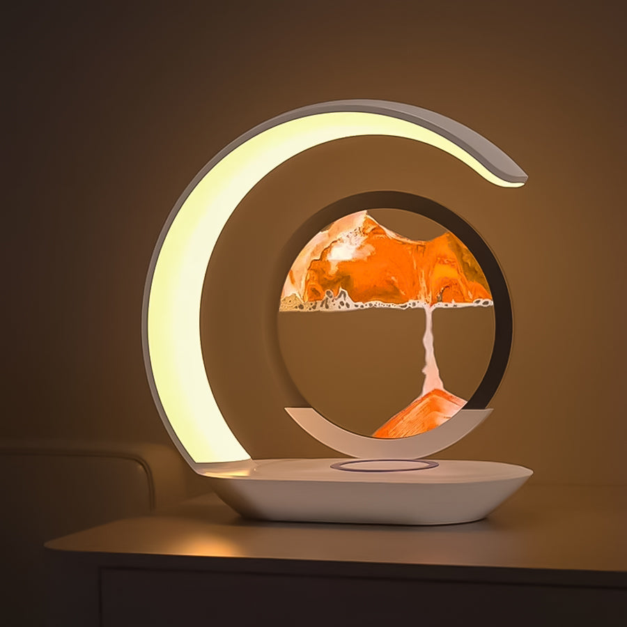 Quicksand Wireless Charging Desk Lamp