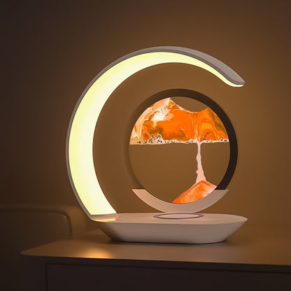 Quicksand Wireless Charging Desk Lamp