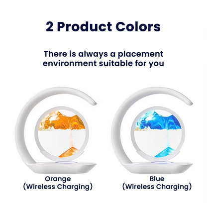 Quicksand Wireless Charging Desk Lamp