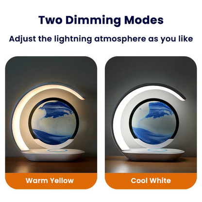 Quicksand Wireless Charging Desk Lamp