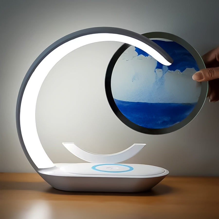 Quicksand Wireless Charging Desk Lamp
